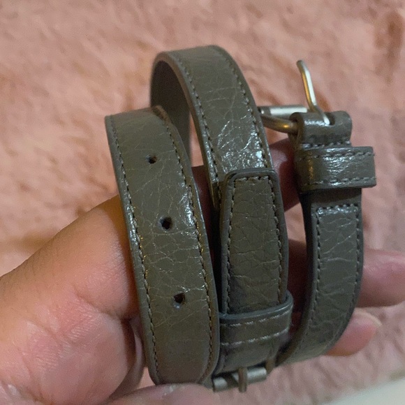 Balenciaga Mens Triple Tour Grey Bracelet - Picture 4 of 12